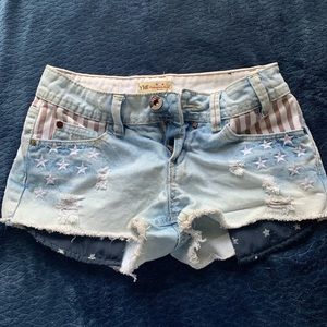 American Style Jean Shorts